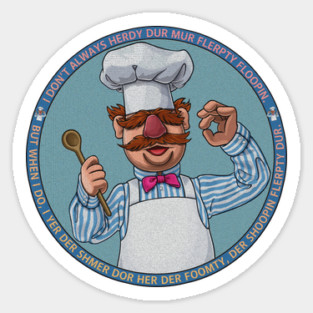 Swedish Chef Sticker