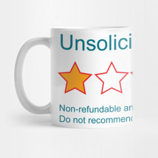 1-Star Rating: Unsolicited Advice Mug