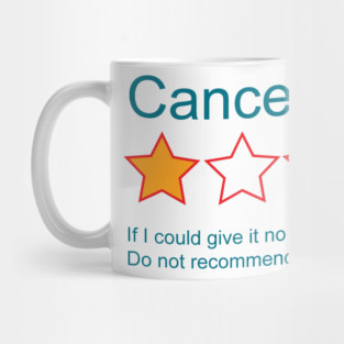 1-Star Rating: Cancer Mug