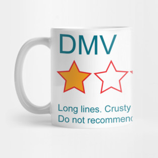 1-Star Rating: DMV Mug