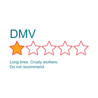 1-Star Rating: DMV T-Shirt