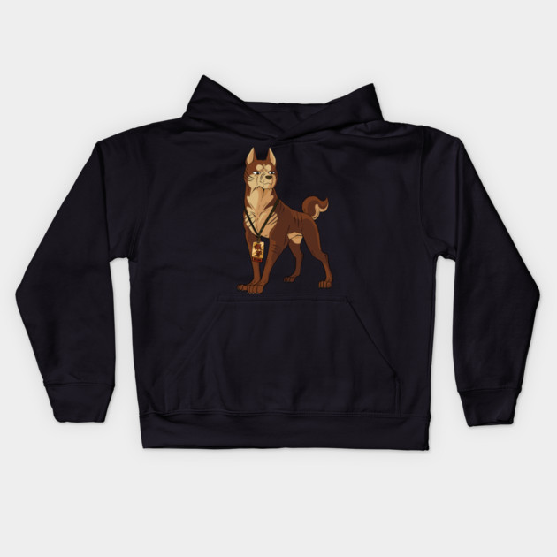 Riki (2023) Kids Hoodie by Silver Fang Network