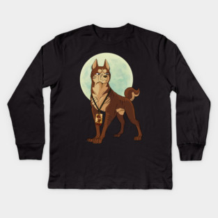 Riki with Moon (2023) Kids Long Sleeve T-Shirt