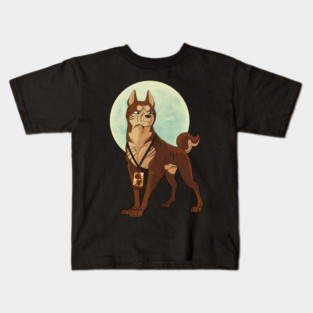 Riki with Moon (2023) Kids T-Shirt