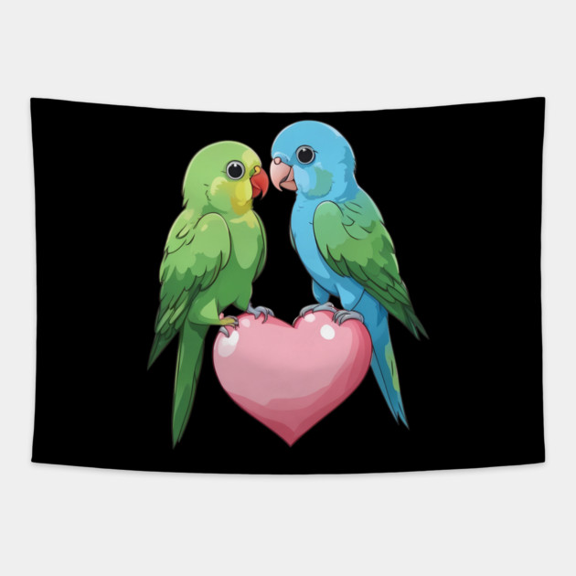 Song Bird Tapestry by animegirlnft