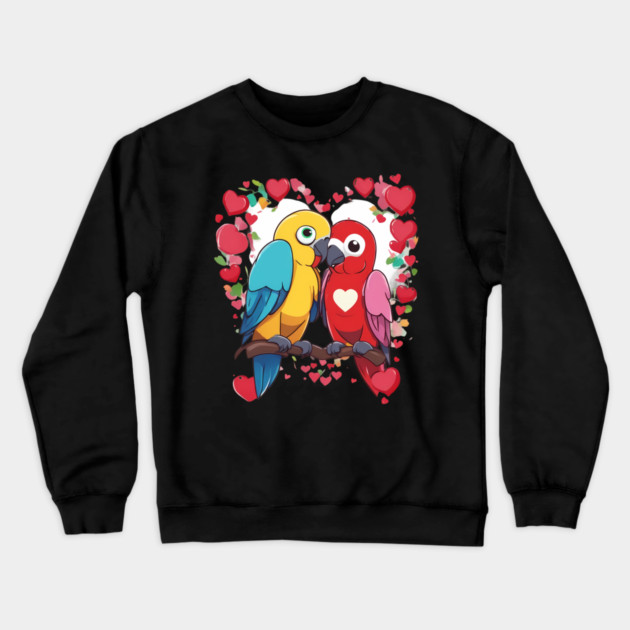 Bird of Paradise Crewneck Sweatshirt by animegirlnft