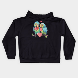 Colorful Bird Kids Hoodie