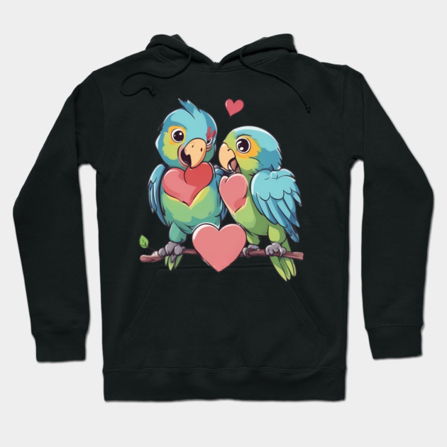 Colorful Bird Hoodie by animegirlnft