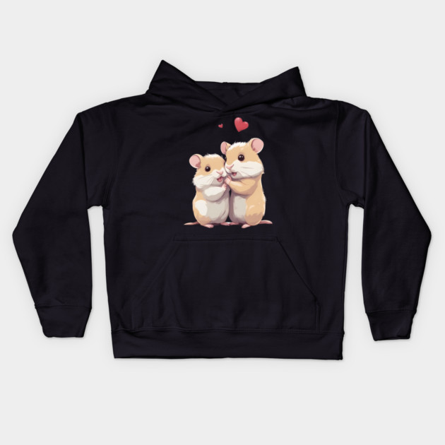 Wild Hamster Kids Hoodie by animegirlnft