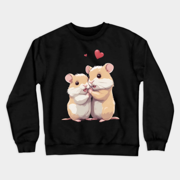 Wild Hamster Crewneck Sweatshirt by animegirlnft