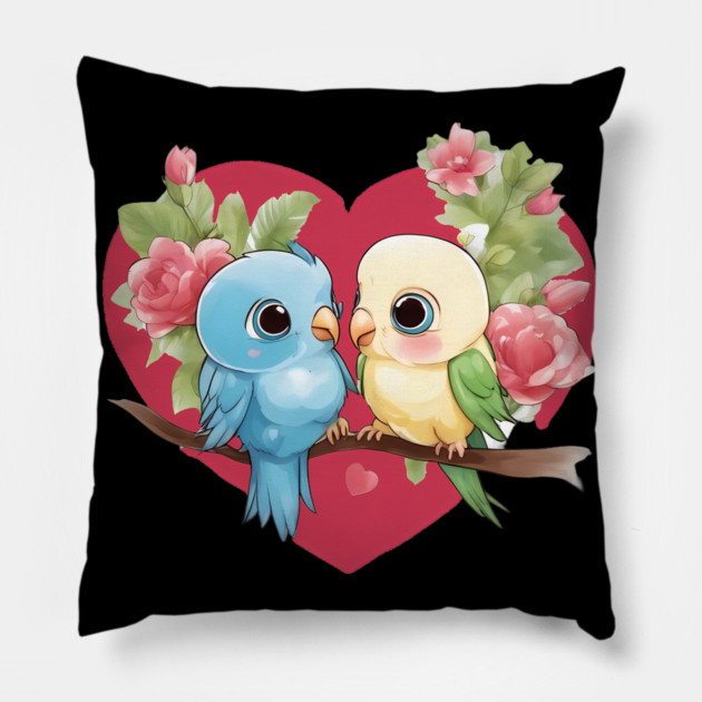 Exotic Bird Pillow by animegirlnft