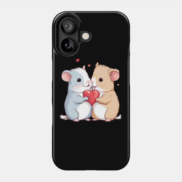 Cute Hamster Phone Case by animegirlnft