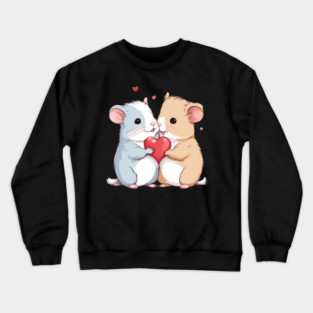 Cute Hamster Crewneck Sweatshirt