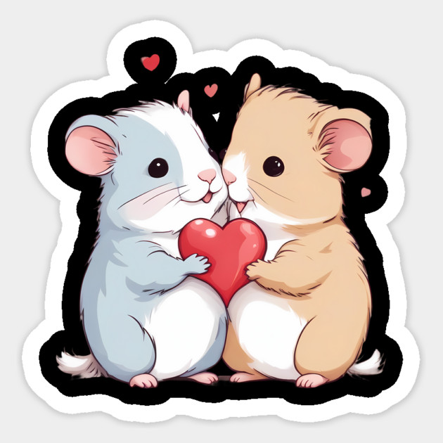 Cute Hamster Sticker by animegirlnft