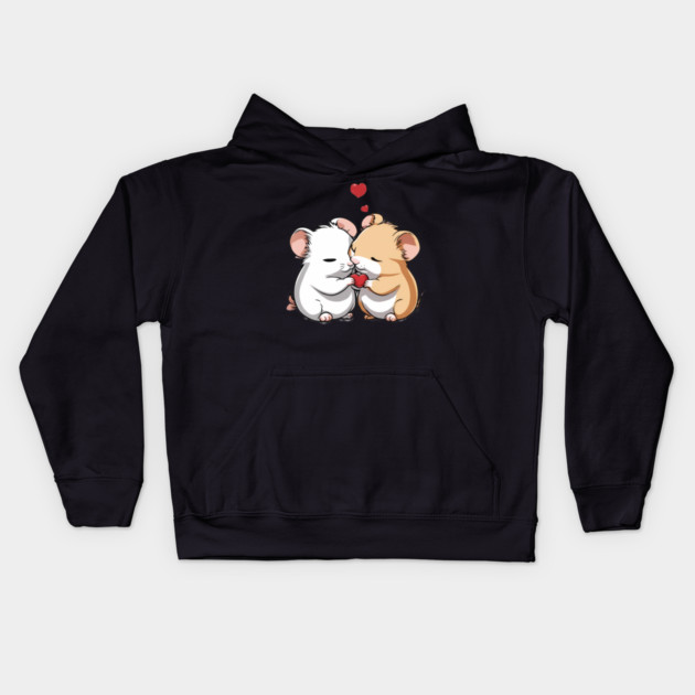 Dwarf Hamster Kids Hoodie by animegirlnft