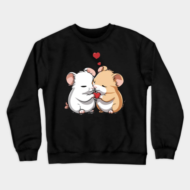 Dwarf Hamster Crewneck Sweatshirt by animegirlnft