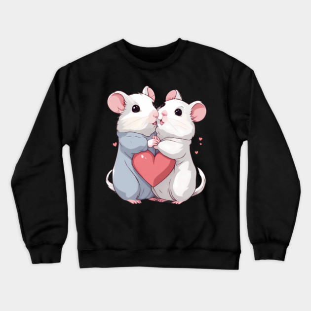 Hamster Lover Crewneck Sweatshirt by animegirlnft
