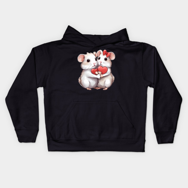 Baby Hamster Kids Hoodie by animegirlnft