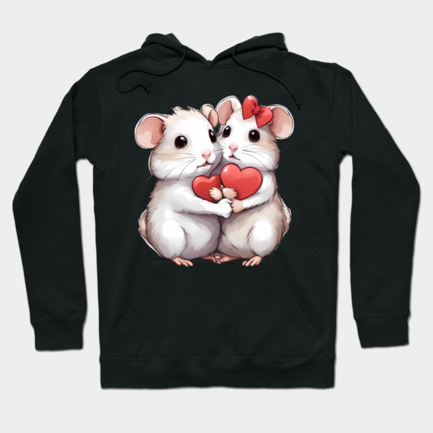 Baby Hamster Hoodie by animegirlnft