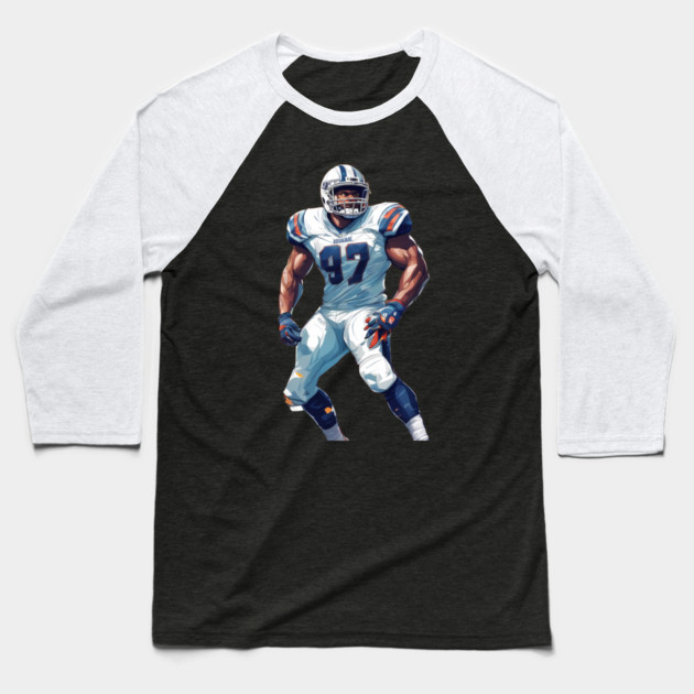 Blitz American Football Baseball T-Shirt by animegirlnft