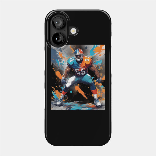 Huddle American Football Phone Case by animegirlnft