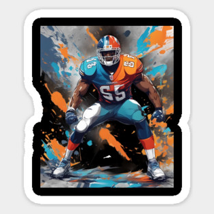 Huddle American Football Sticker