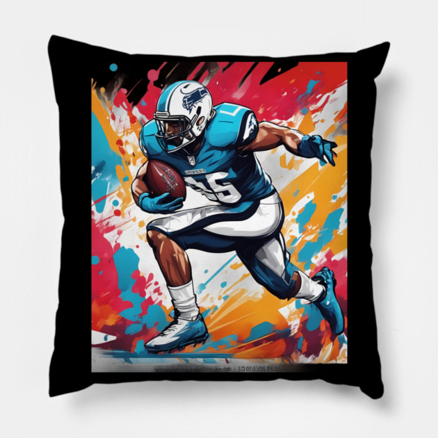 Gridiron American Football Pillow by animegirlnft