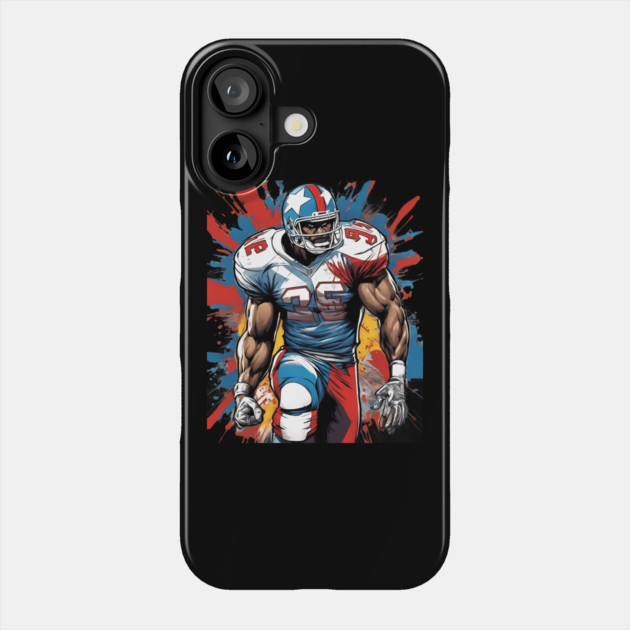 Interception American Football Phone Case by animegirlnft