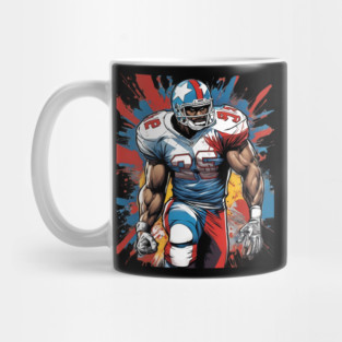 Interception American Football Mug