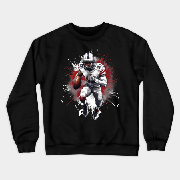 Kickoff American Football Crewneck Sweatshirt by animegirlnft