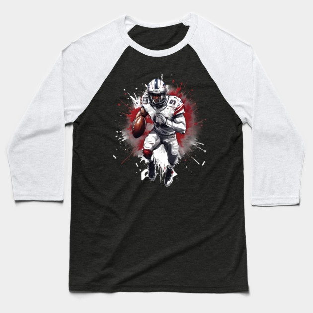 Kickoff American Football Baseball T-Shirt by animegirlnft