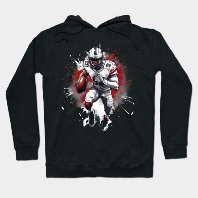 Kickoff American Football Hoodie by animegirlnft