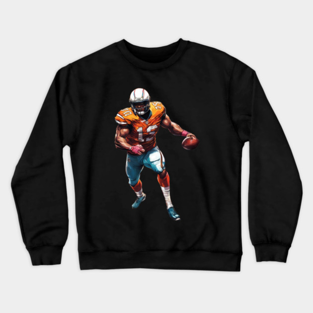 End Zone American Football Crewneck Sweatshirt by animegirlnft
