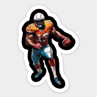 End Zone American Football Sticker