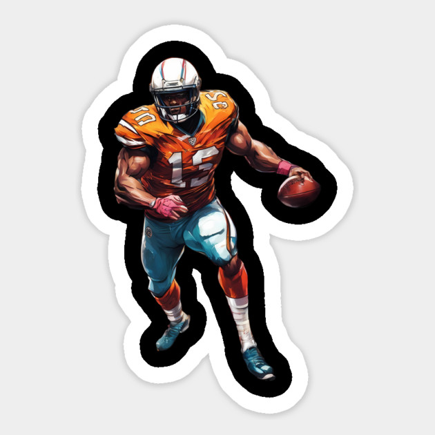 End Zone American Football Magnet by animegirlnft