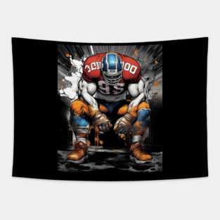 Fumble American Football Tapestry