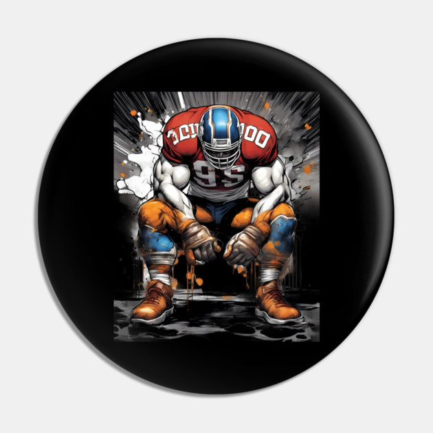 Fumble American Football Pin by animegirlnft