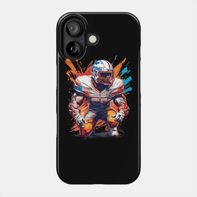 Red Zone American Football Phone Case by animegirlnft
