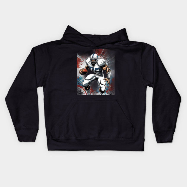 Hail Mary American Football Kids Hoodie by animegirlnft