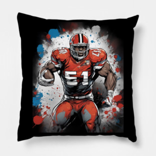 Pigskin American Football Pillow