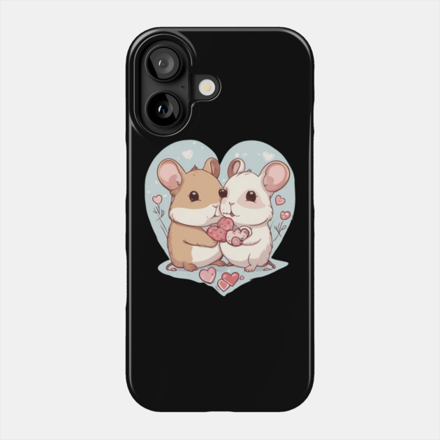 Little Hamster Phone Case by animegirlnft