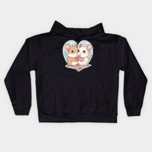 Little Hamster Kids Hoodie
