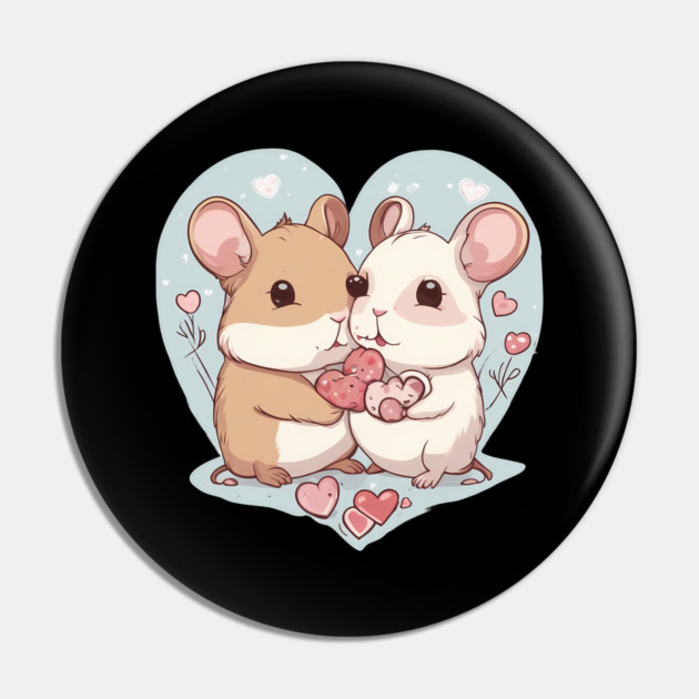 Little Hamster Pin by animegirlnft