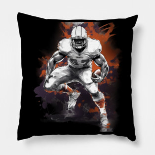 Shotgun American Football Pillow