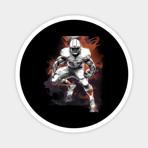 Shotgun American Football Magnet by animegirlnft