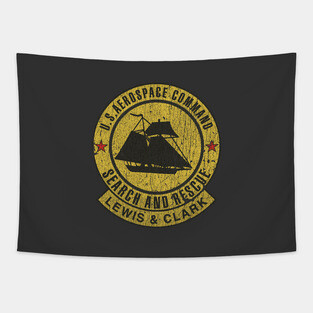 U.S.A.C. Lewis & Clark Crew Insignia Tapestry