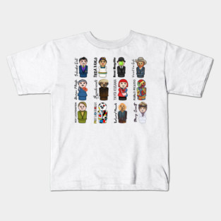 Portraits of the Artists Kids T-Shirt