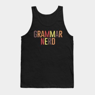 Grammar Tank Top