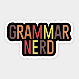 Grammar Sticker