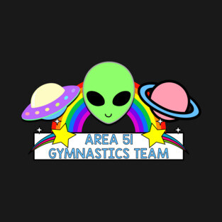 Area 51 GYMNASTICS TEAM T-Shirt